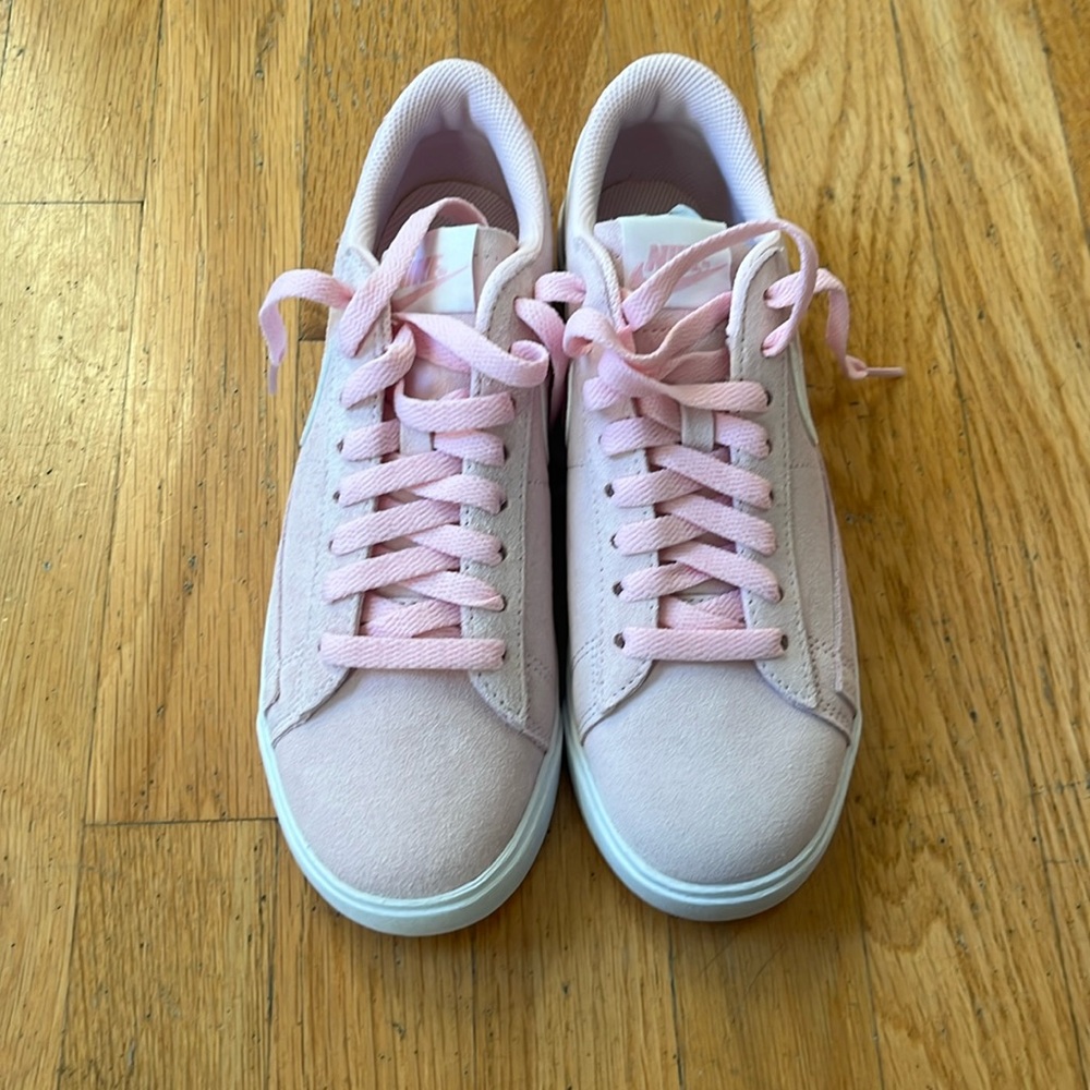 Pink Nike Blazers